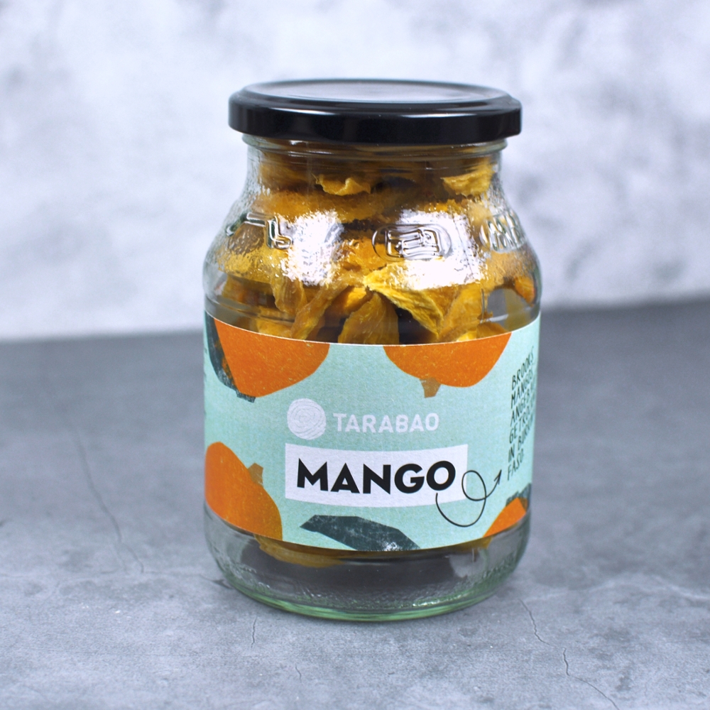 Mango im Pfandglas