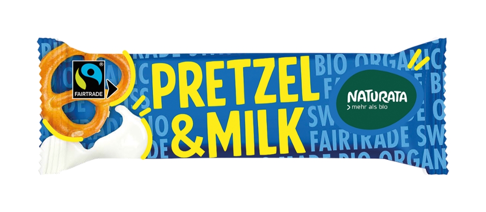 Pretzel & Milk Schokoriegel