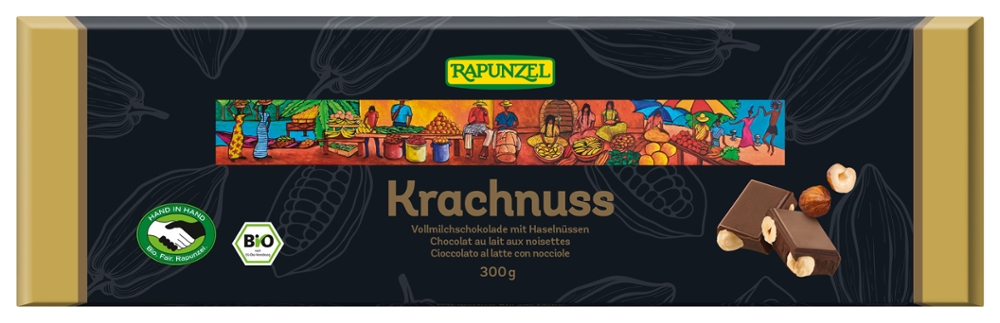 Vollmilch Schokolade Krachnuss, HIH