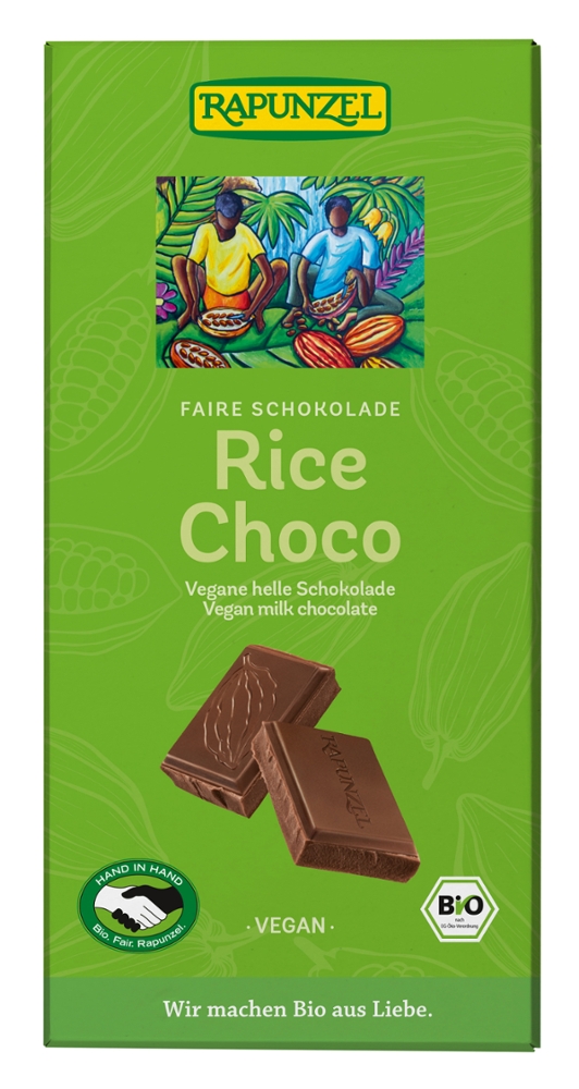 Rice Choco vegane helle Schokolade HIH