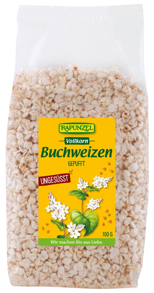 Vollkorn Buchweizen gepufft