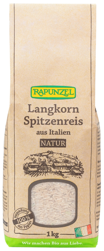 Langkorn Spitzenreis natur / Vollkorn