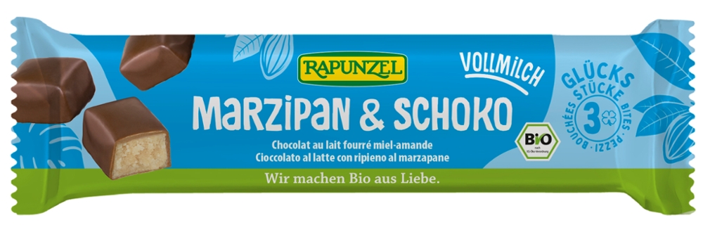Glücksstücke Marzipan & Schoko Vollmilch