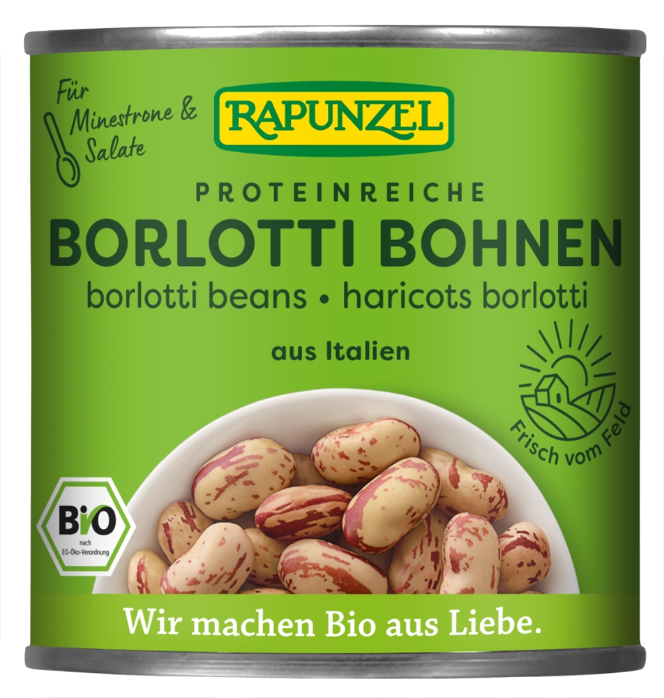 Borlotti Bohnen in der Dose
