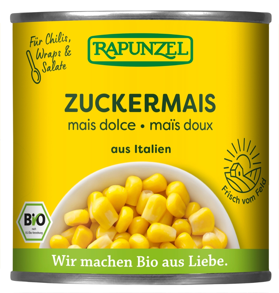 Zuckermais in der Dose