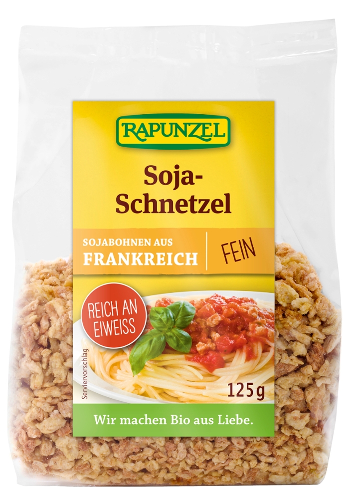 Soja-Schnetzel fein