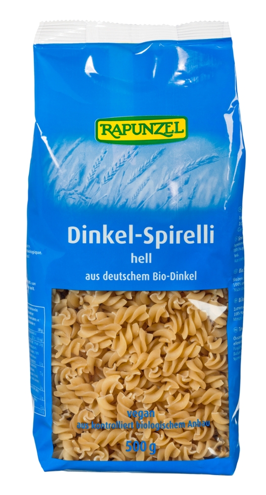 Dinkel-Spirelli hell aus Deutschland