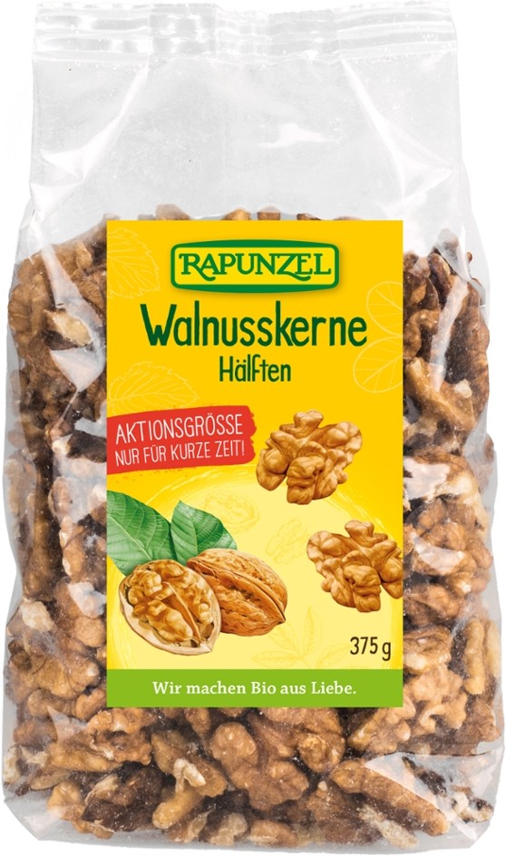 Walnusskerne, Hälften