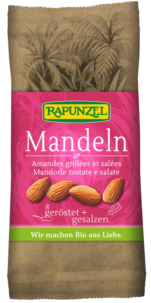 Mandeln geröstet, gesalzen