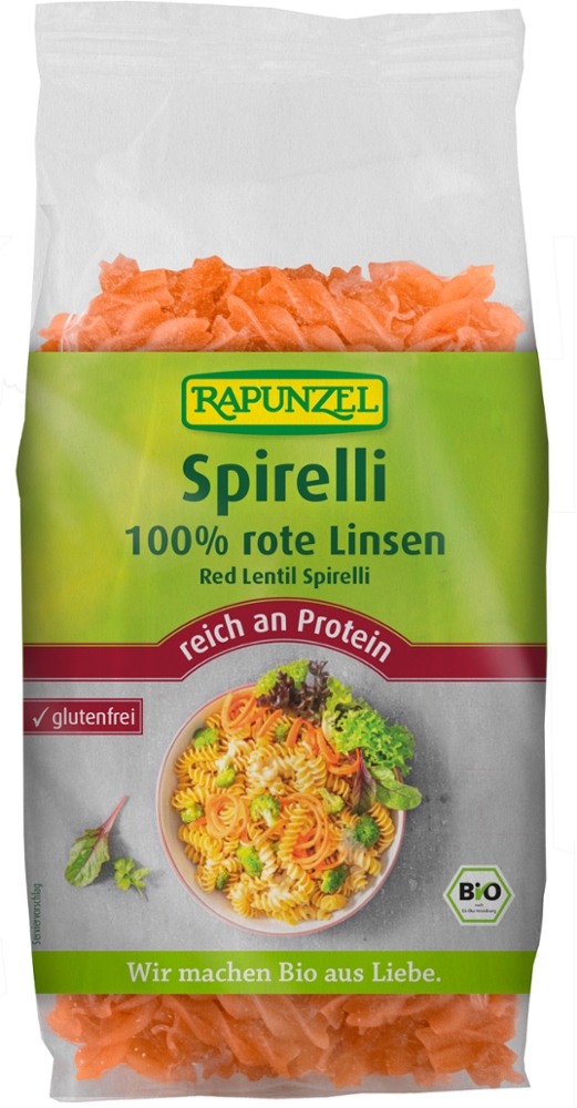 Rote Linsen Spirelli