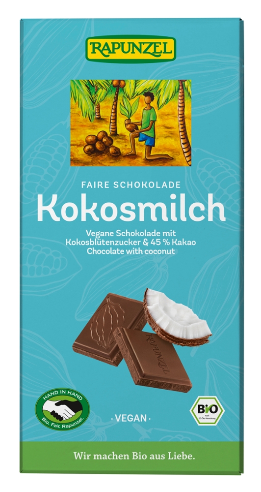 Kokosmilch Schokolade HIH
