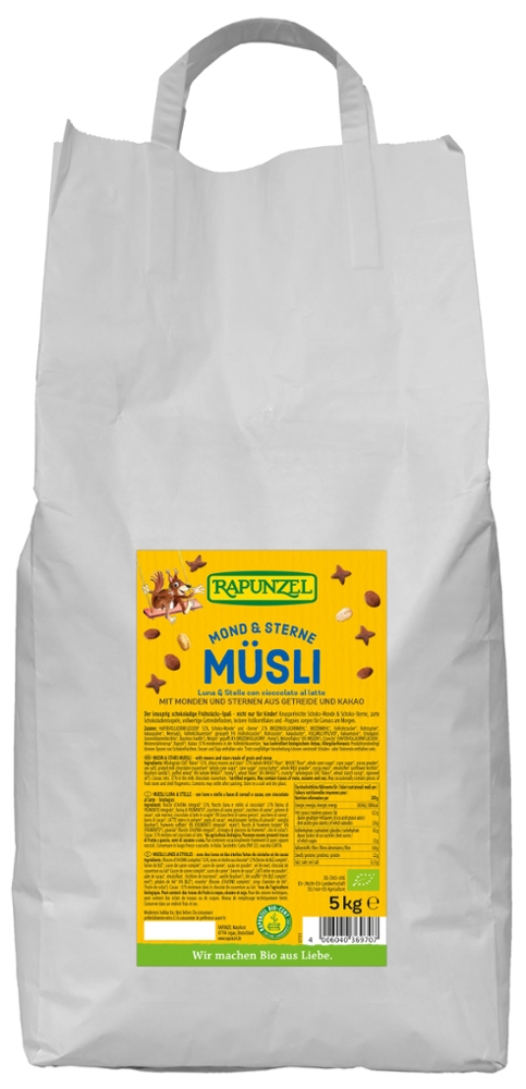 Mond & Sterne Müsli, Papiersack