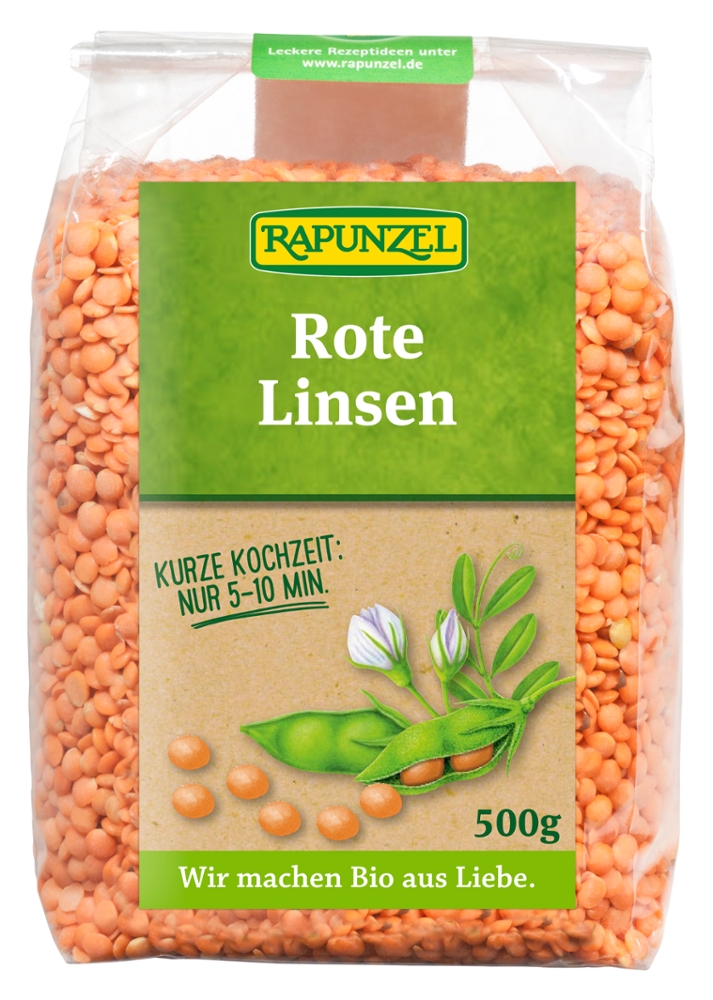 Linsen rot