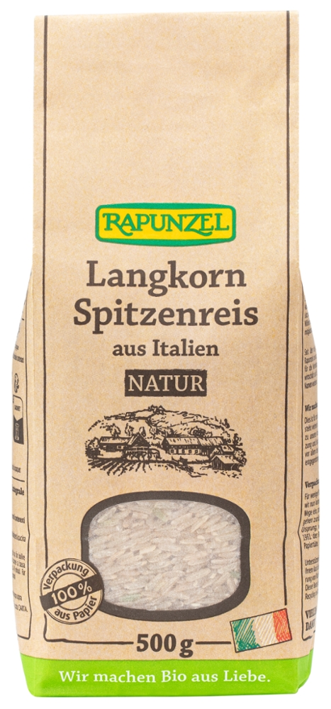 Langkorn Spitzenreis natur / Vollkorn