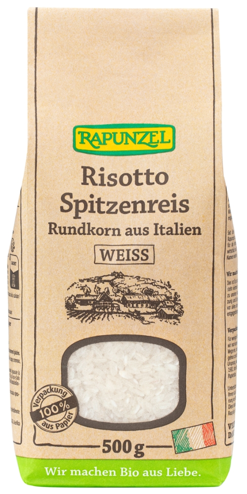 Risotto Rundkorn Spitzenreis 'Ribe' weiß