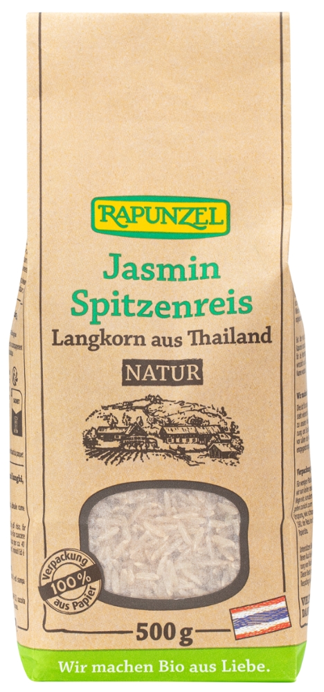 Jasmin Spitzenreis Langkorn natur / Vollkorn