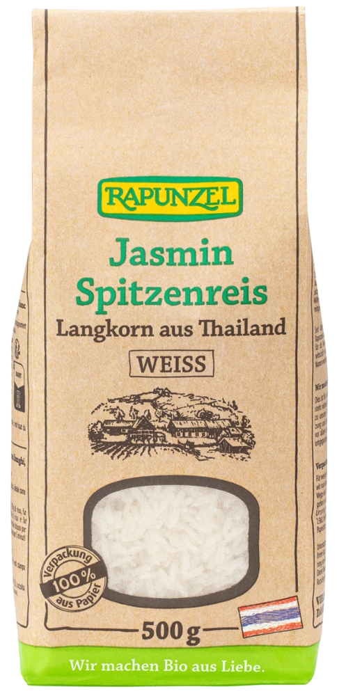Jasmin Spitzenreis Langkorn weiß