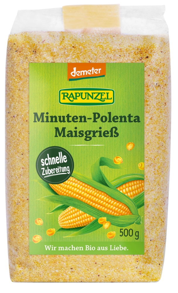 Minuten-Polenta Maisgrieß, demeter