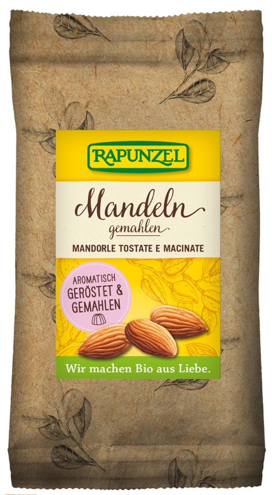 Mandeln geröstet, gemahlen