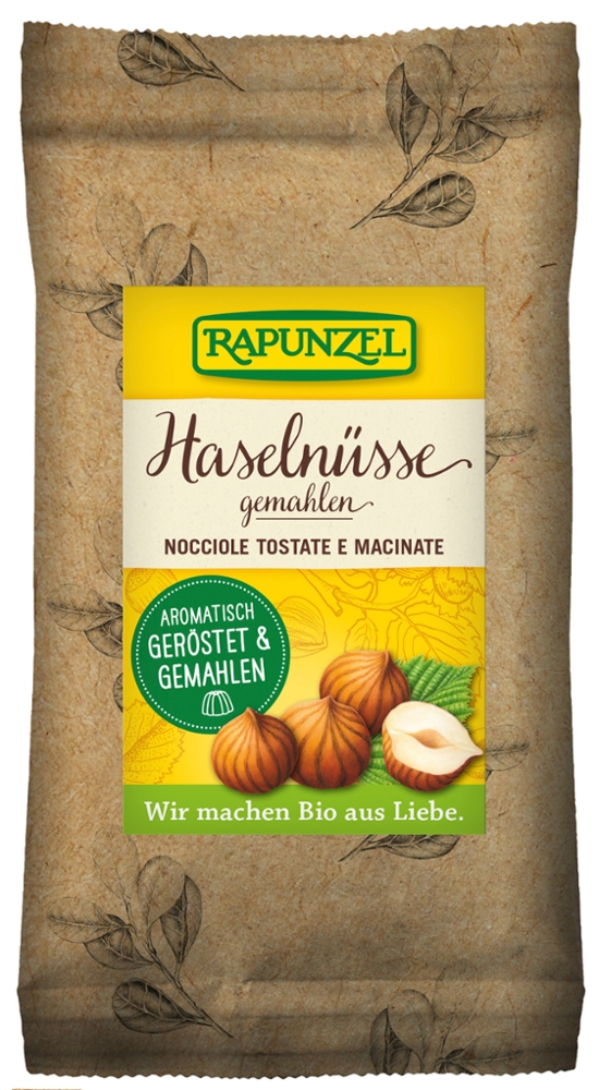 Haselnüsse geröstet, gemahlen