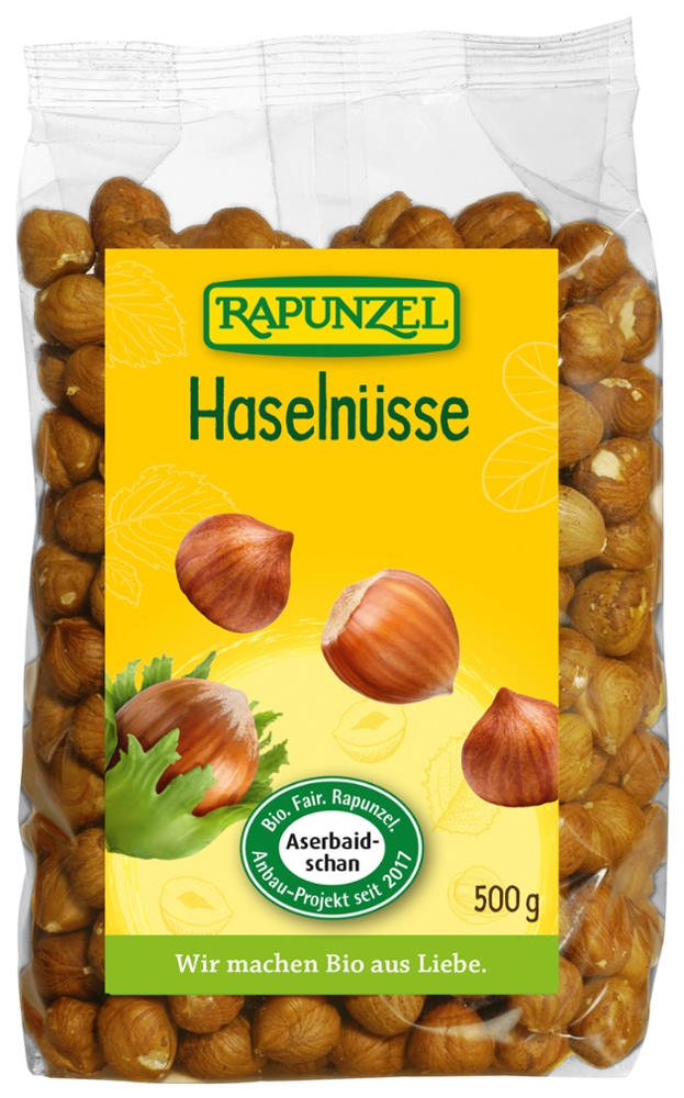 Haselnüsse, Projekt