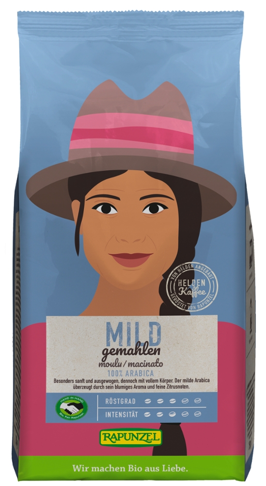 Heldenkaffee Mild, gemahlen HIH