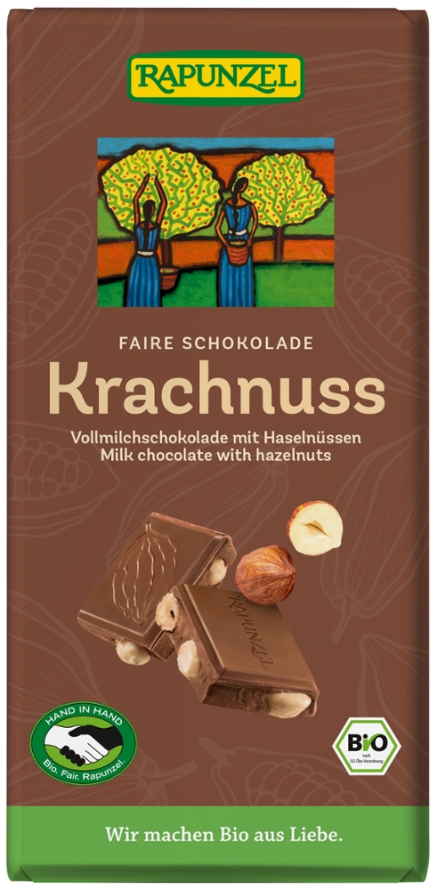 Vollmilch Schokolade Krachnuss HIH