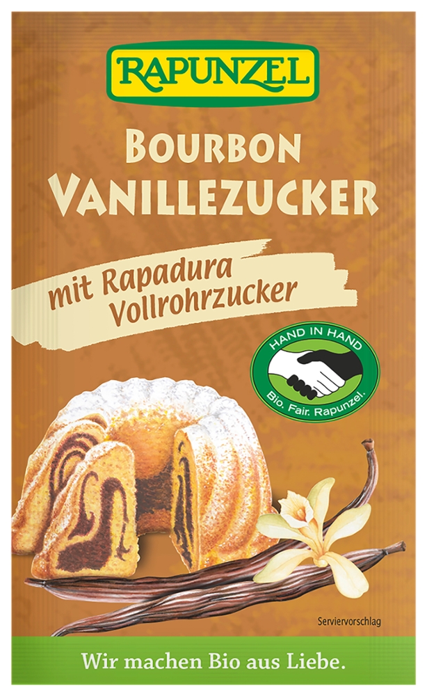 Vanillezucker Bourbon mit Rapadura HIH