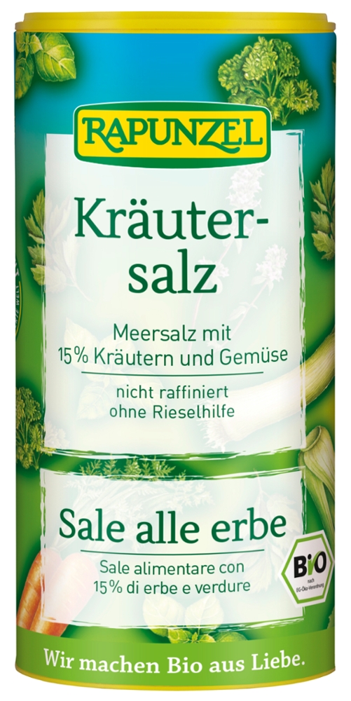 Kräutersalz mit 15% Kräutern und Gemüse