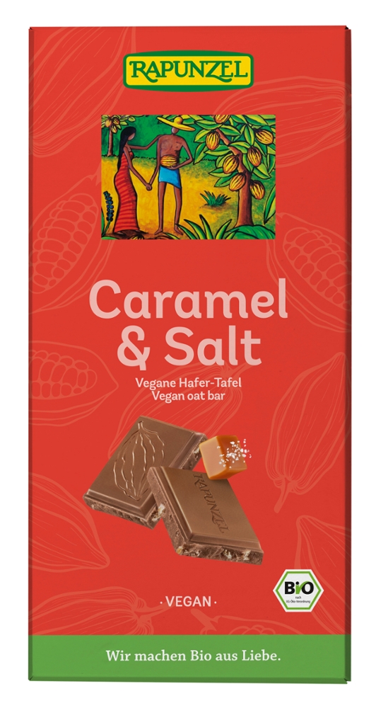 Caramel & Salt vegane Hafer-Tafel