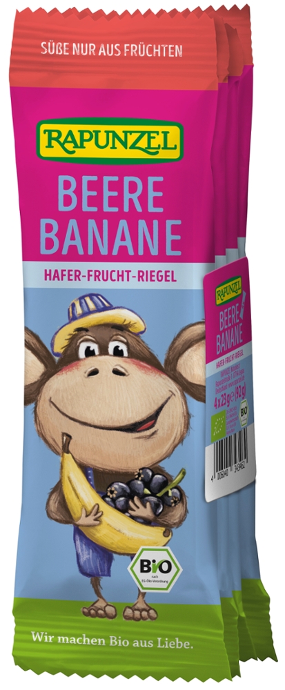 Kinder Hafer-Frucht-Riegel Beere-Banane