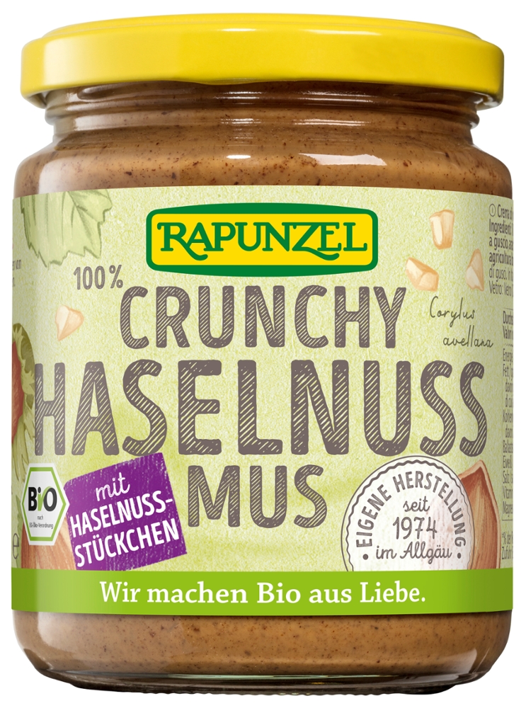 Haselnussmus Crunchy