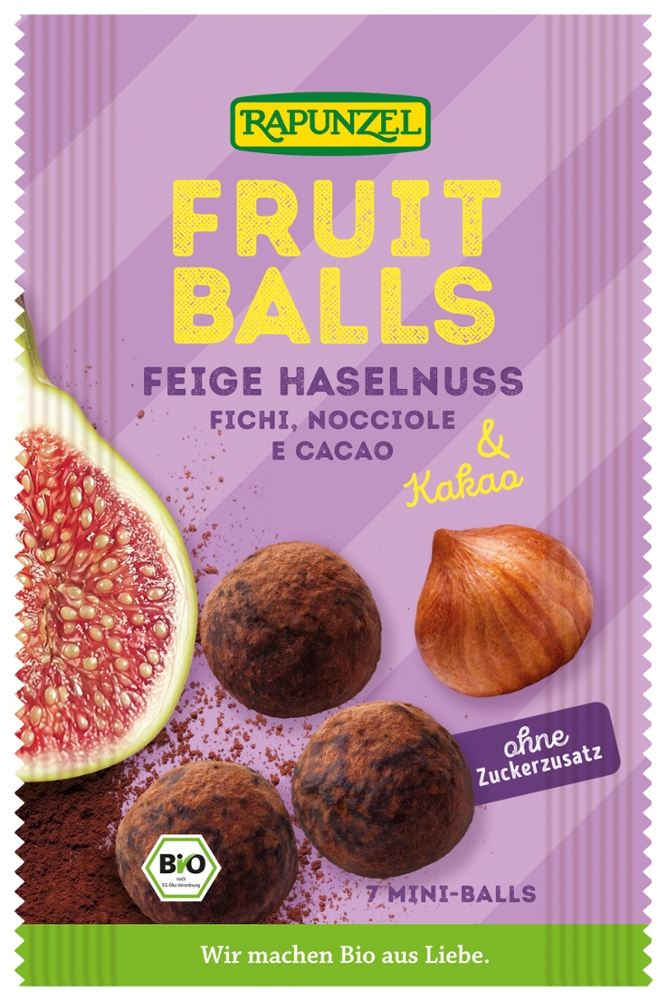 Fruit-Balls Feige-Haselnuss & Kakao