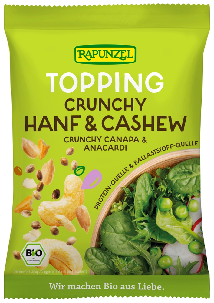 Topping Crunchy Hanf & Cashew