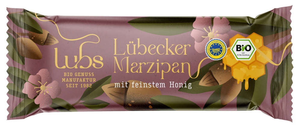 Lübecker Honig-Marzipan pur, glutenfrei