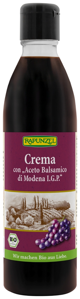 Crema con 'Aceto Balsamico di Modena I.G.P.'