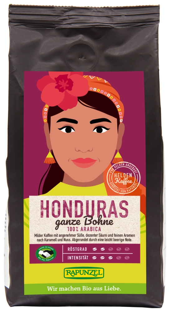 Heldenkaffee Honduras, ganze Bohne HIH