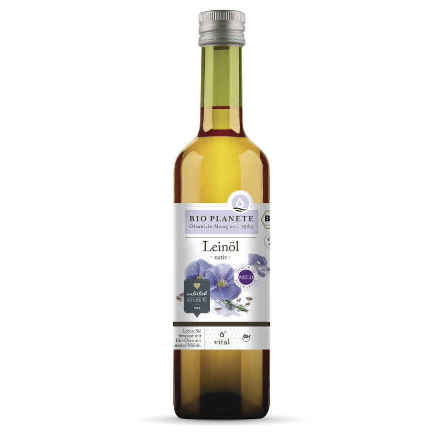 Leinöl nativ (3D-Filtration)