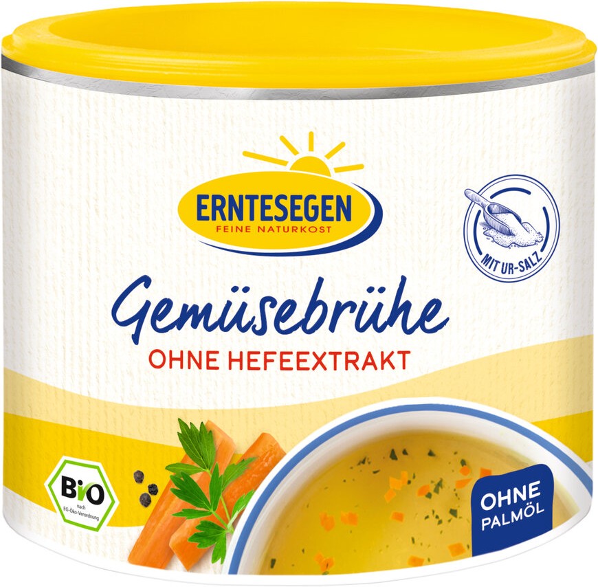 Gemüsebrühe ohne Hefeextrakt