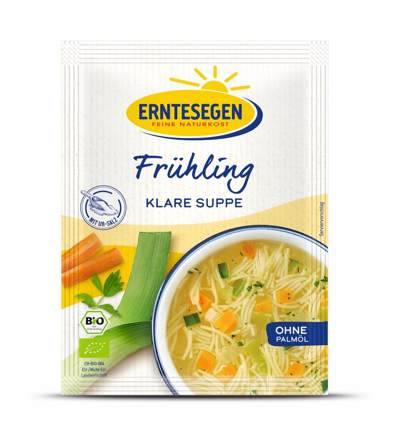 Frühling Klare Suppe