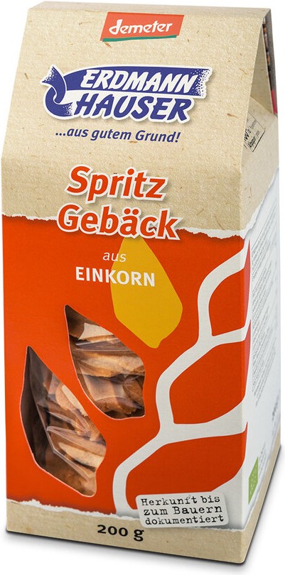Demeter Einkorn-Spritzgebäck