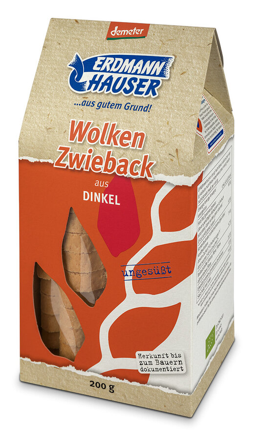 Demeter Wolken Zwieback aus Dinkel