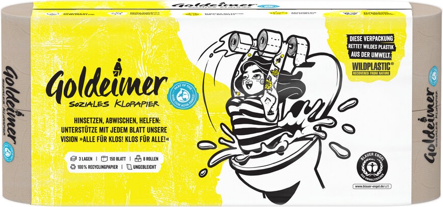 Klopapier 150 Blatt