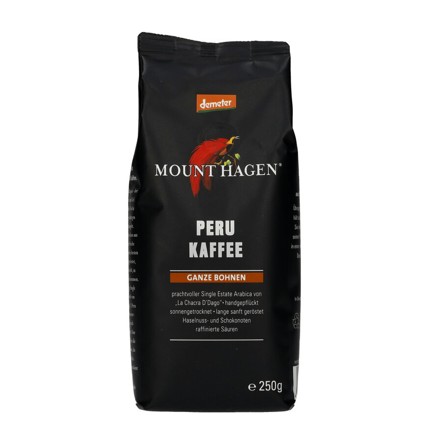 Demeter Röstkfaffee "Peru" ganze Bohne
