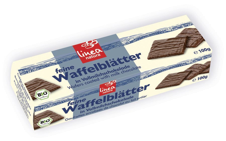 Vollmilch Waffelblätter