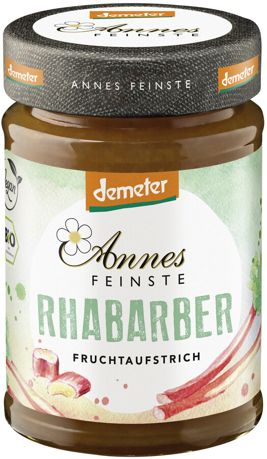 Demeter Rhabarber Fruchtaufstrich