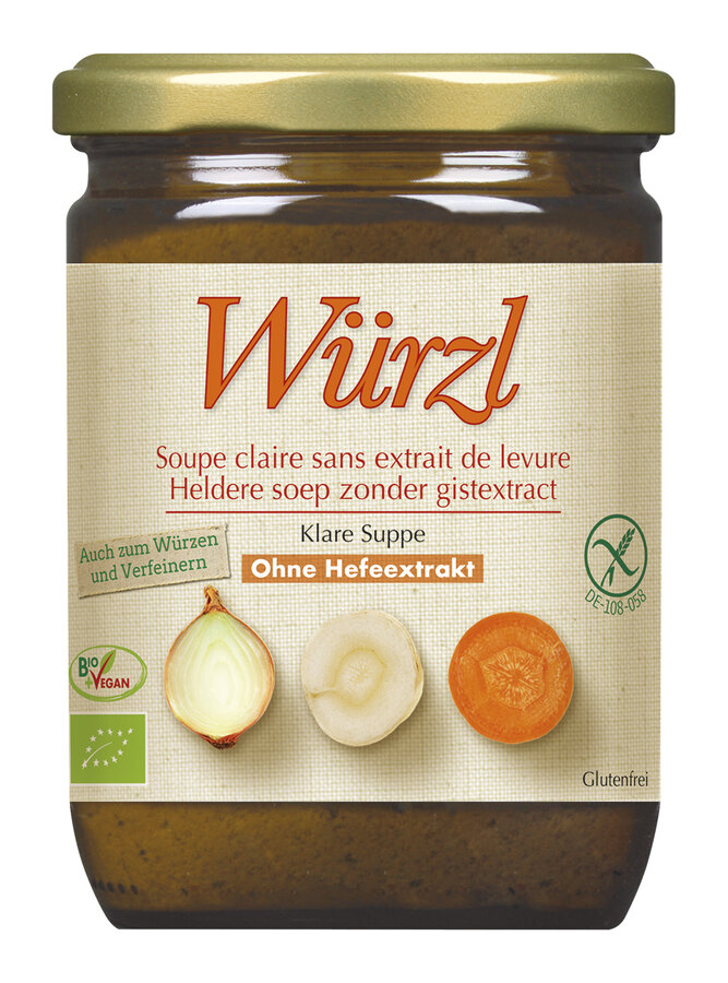 Würzl Klare Bio-Suppe ohne Hefeextrakt