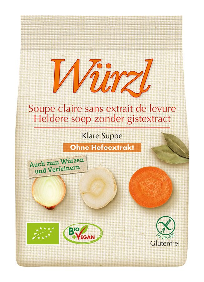 Würzl Klare Bio-Suppe hefefrei