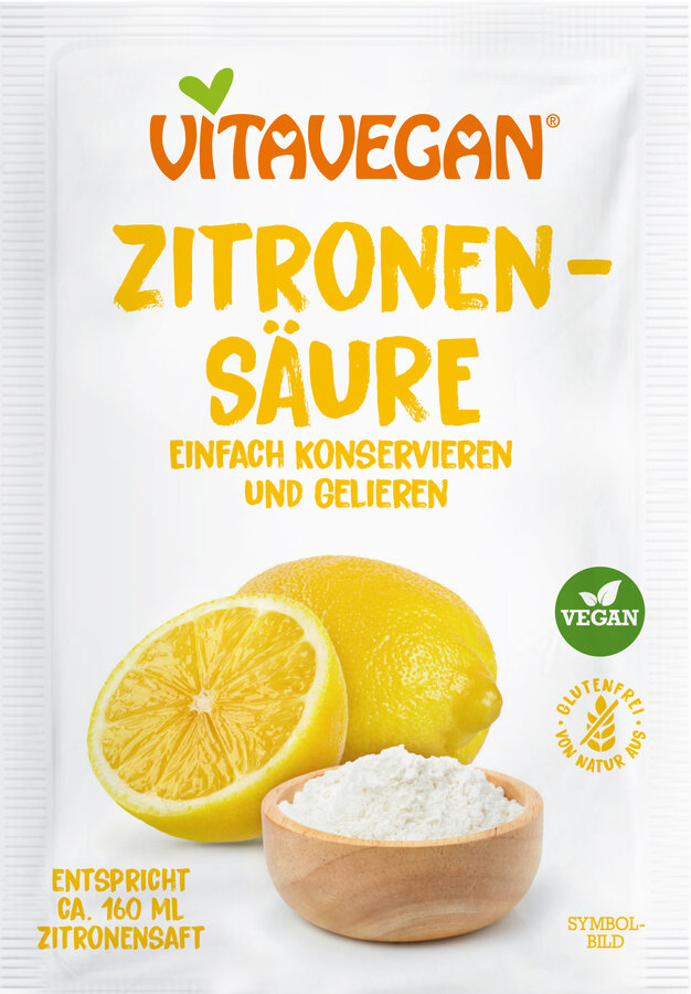 Zitronensäure, glutenfrei