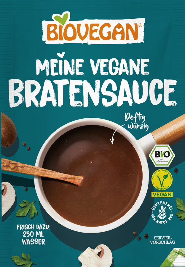 Meine vegane Sauce, Braten